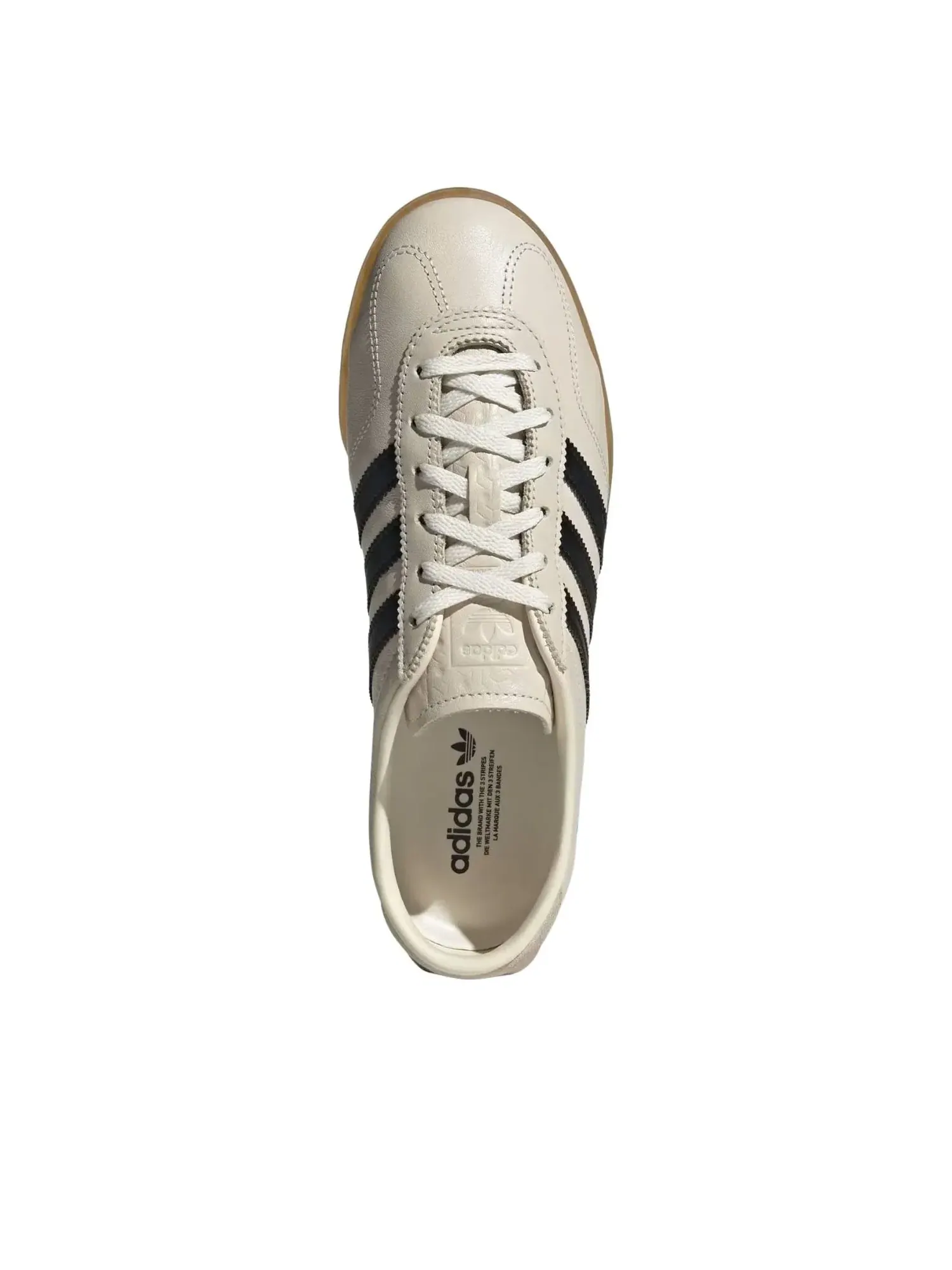 Кроссовки Adidas Gazelle Lo Pro 'Chalk White Black' IH1930 — изображение 4 из 6, бежевый