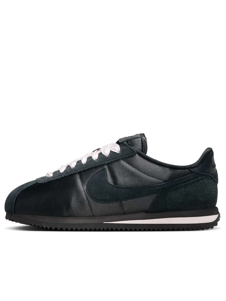 Кроссовки (WMNS) Nike Cortez Textile SE 'Black Pink Ice' — изображение 1 из 6, черный