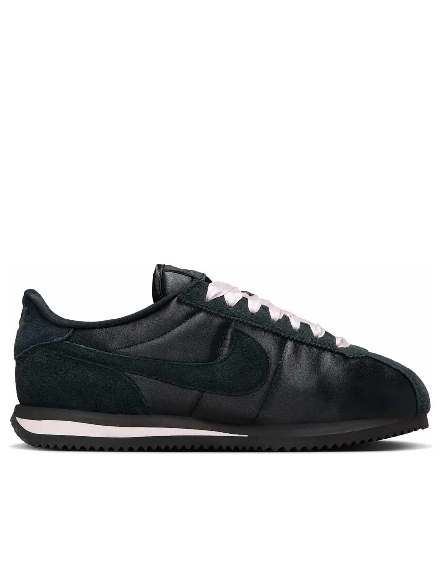 Кроссовки (WMNS) Nike Cortez Textile SE 'Black Pink Ice' — изображение 2 из 6, черный