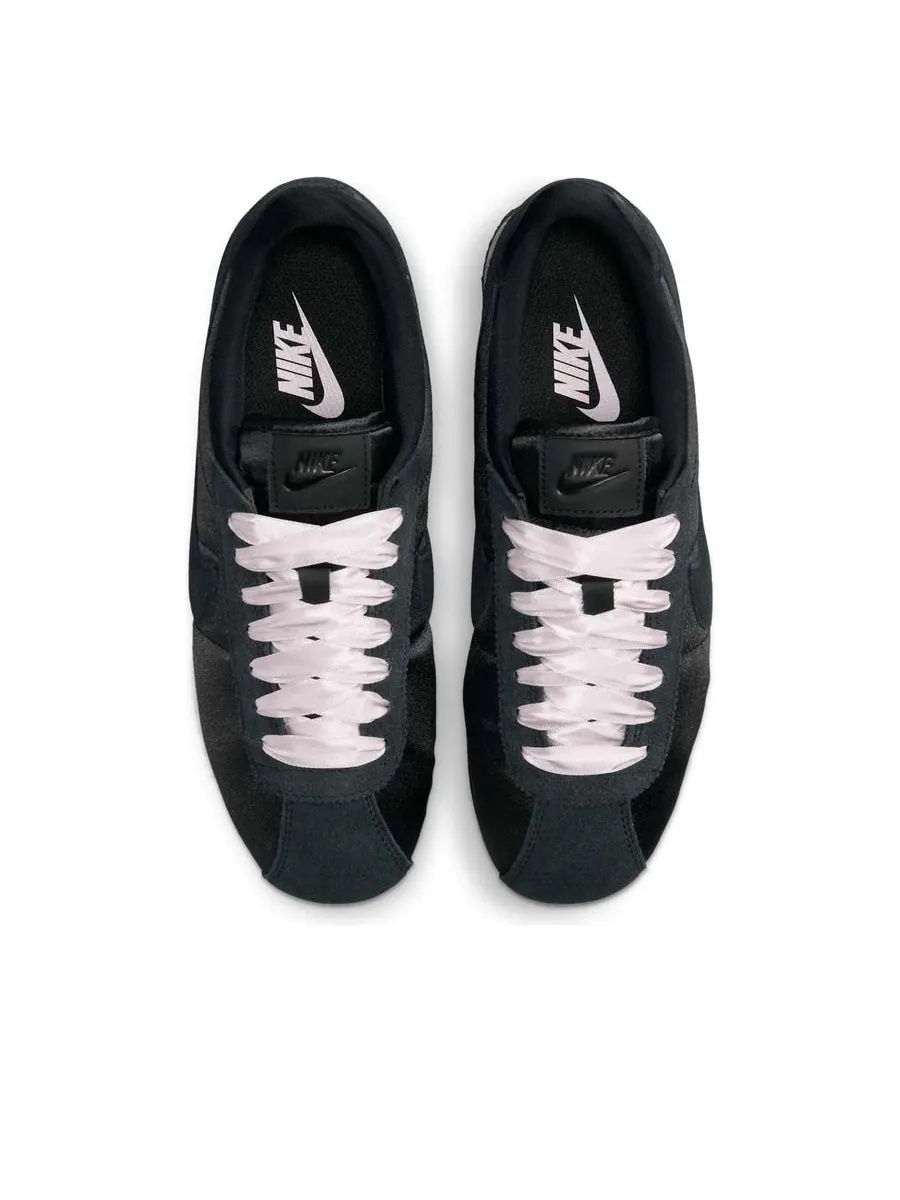Кроссовки (WMNS) Nike Cortez Textile SE 'Black Pink Ice' — изображение 4 из 6, черный