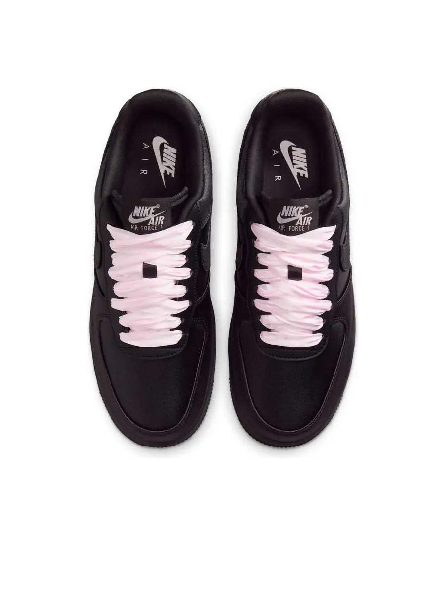 Кроссовки (WMNS) Nike Air Force 1 Low '07 LV8 'Black Satin' — изображение 4 из 6, черный