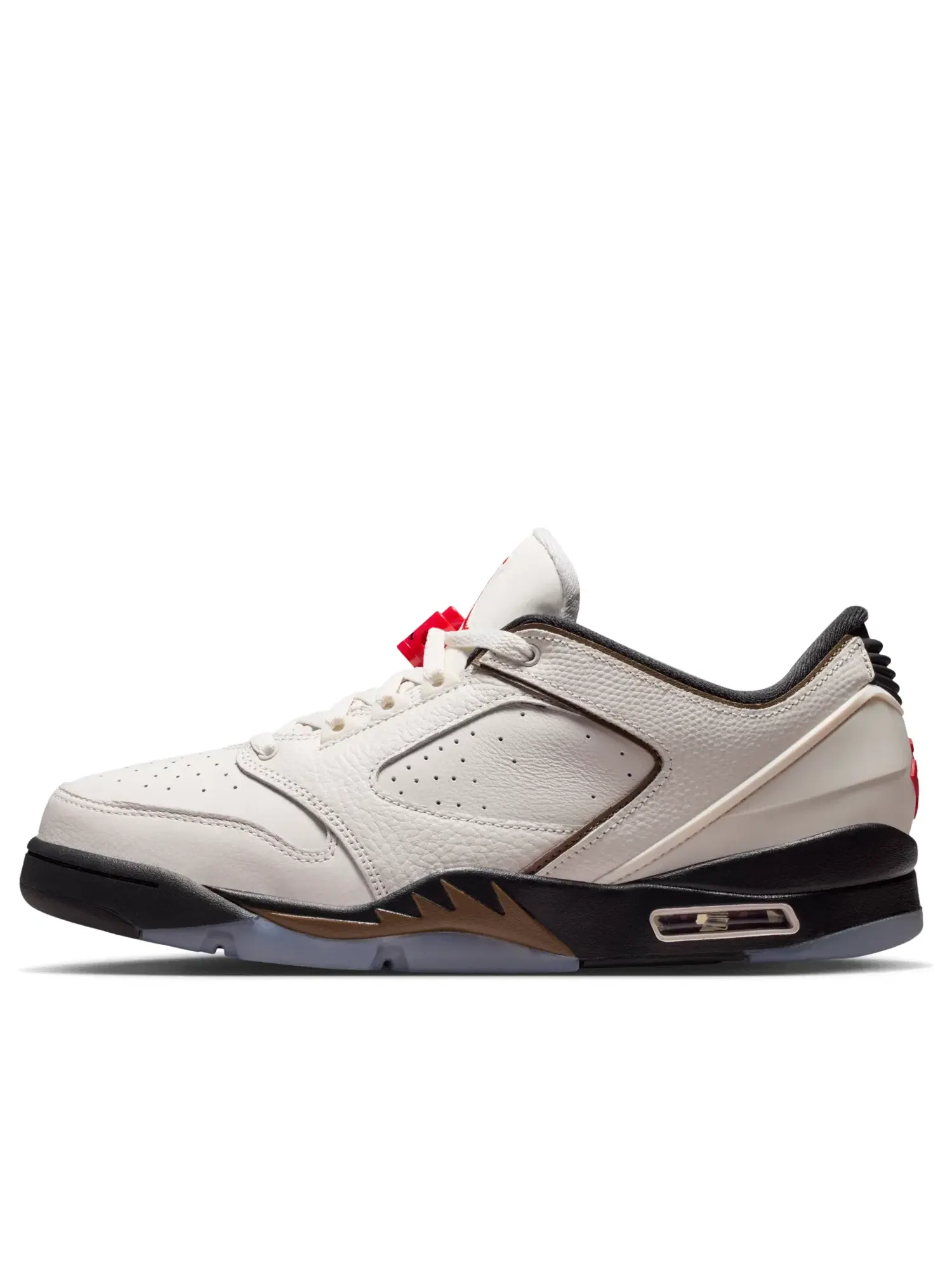 Мужские кроссовки с кожаным верхом Air Jordan 60 Plus Low Phantom Palomino Black — изображение 1 из 7, белый