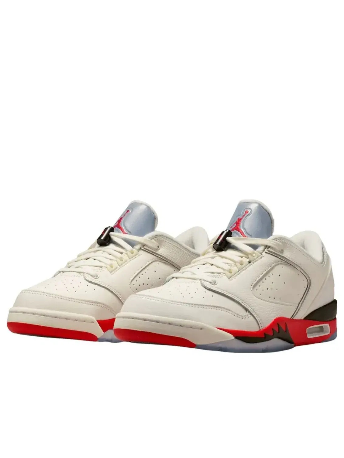 Кроссовки Air Jordan 60 Plus Low 'Sail Black Reflect Silver' IH2047-100 — изображение 2 из 5, белый