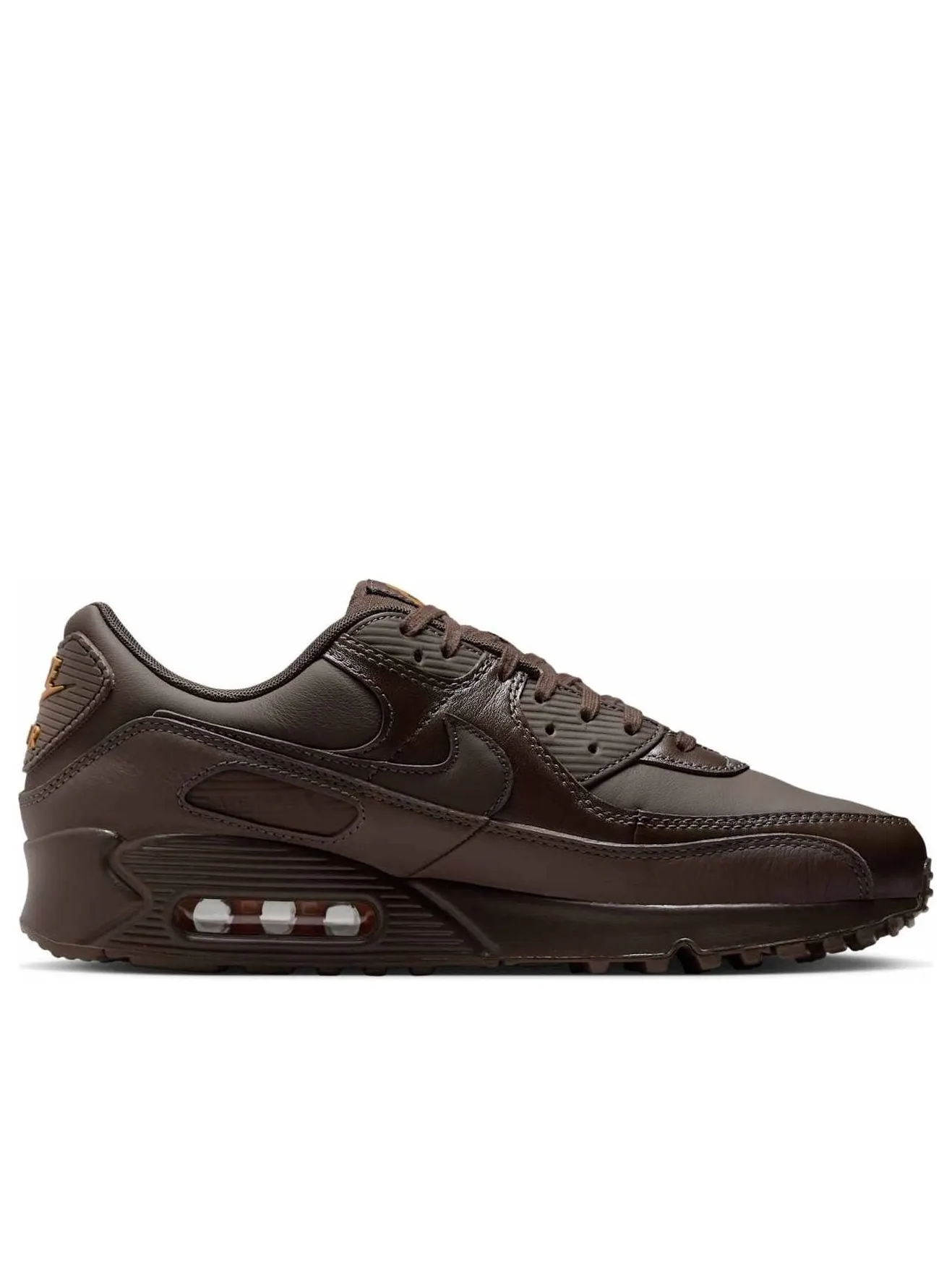 Кроссовки Nike Air Max 90 Essential+ 'Baroque Brown' — изображение 6 из 6, коричневый