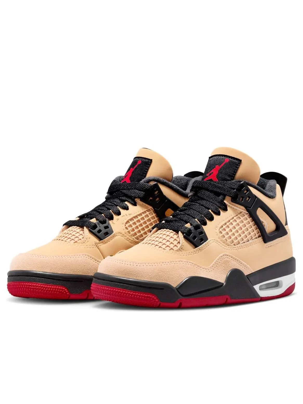 Кроссовки (GS) Air Jordan 4 'Pizza' — изображение 4 из 6, коричневый