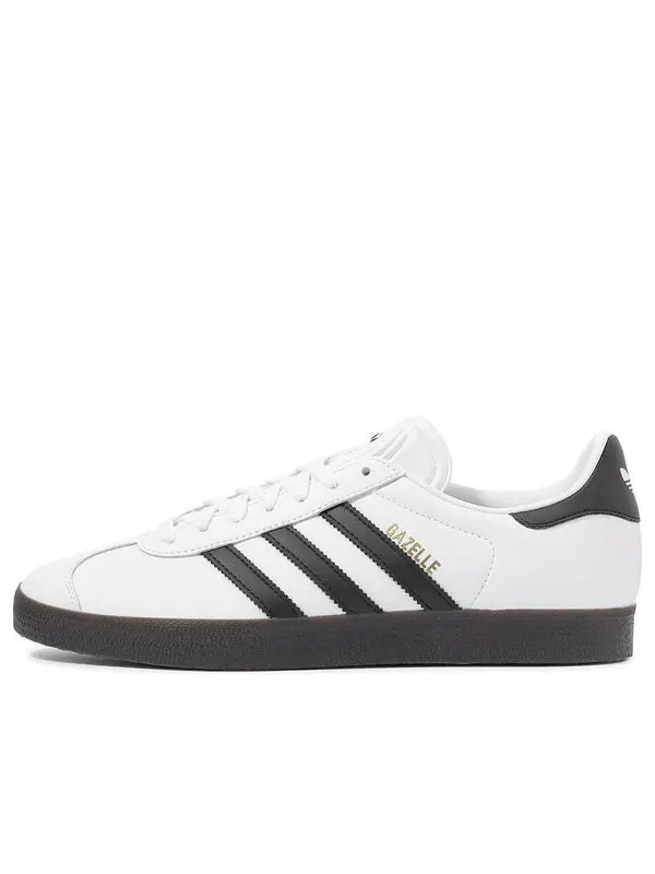 Кроссовки originals gazelle 'white black' Adidas — изображение 1 из 4, белый/черный
