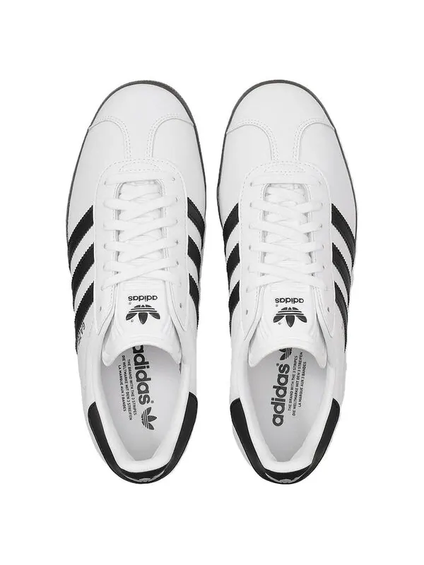 Кроссовки originals gazelle 'white black' Adidas — изображение 4 из 4, белый/черный
