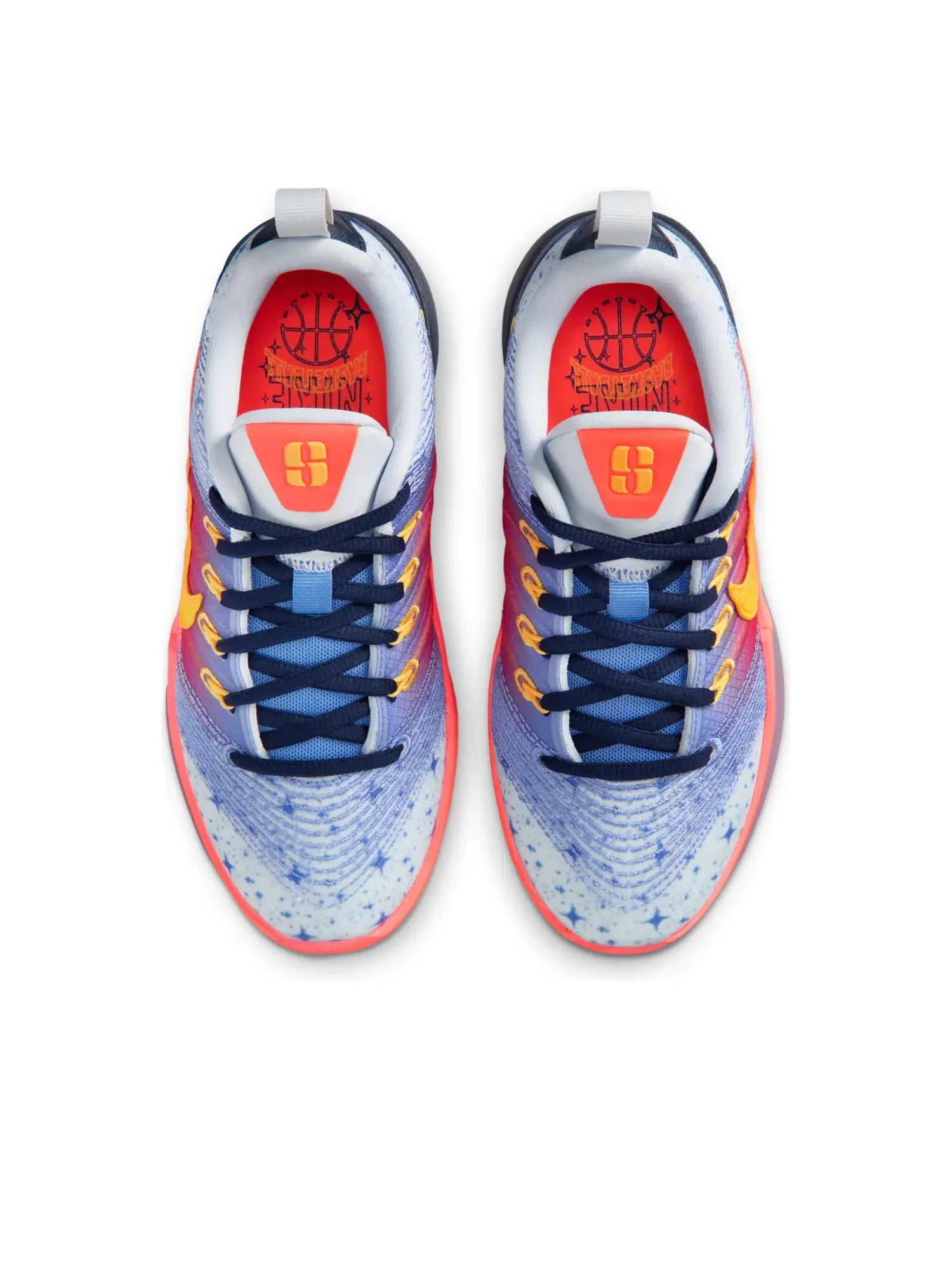 Кроссовки Nike Sabrina 3 SE 'Football Grey Royal Pulse Hot Lava' IH2228-001 — изображение 2 из 6, мульти