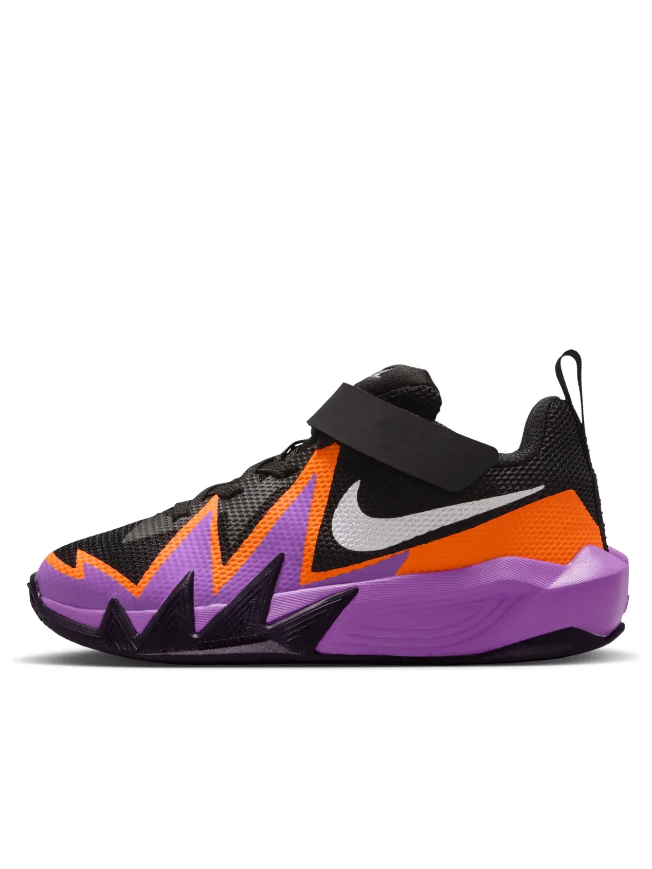 Кроссовки (PS) Nike S.T. Dynamite 'Black Bright Violet Total Orange' — изображение 1 из 7, черный