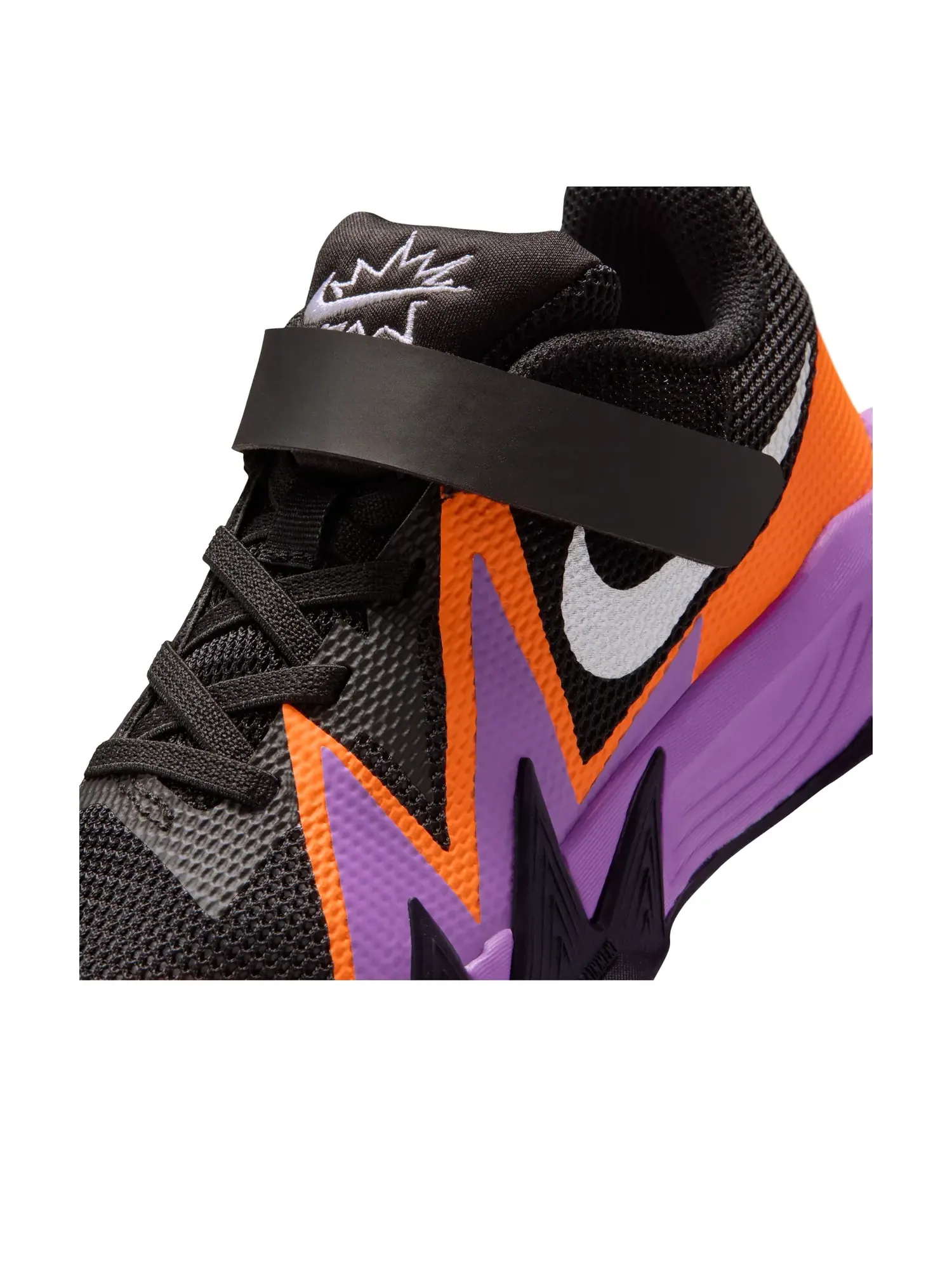 Кроссовки (PS) Nike S.T. Dynamite 'Black Bright Violet Total Orange' — изображение 5 из 7, черный