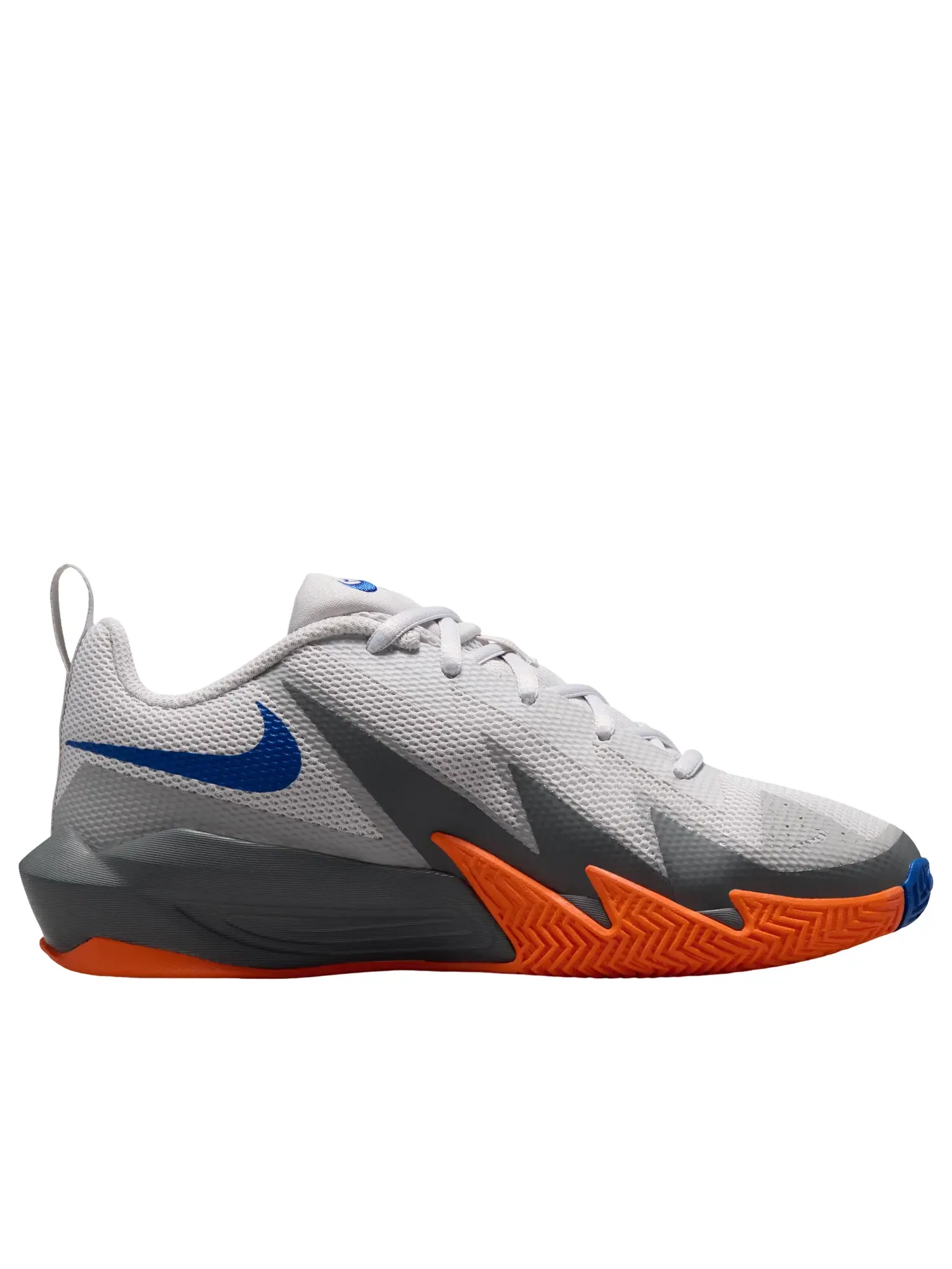 Детские кроссовки для баскетбола с шнуровкой Nike S.T. Dynamite — изображение 2 из 7, серый