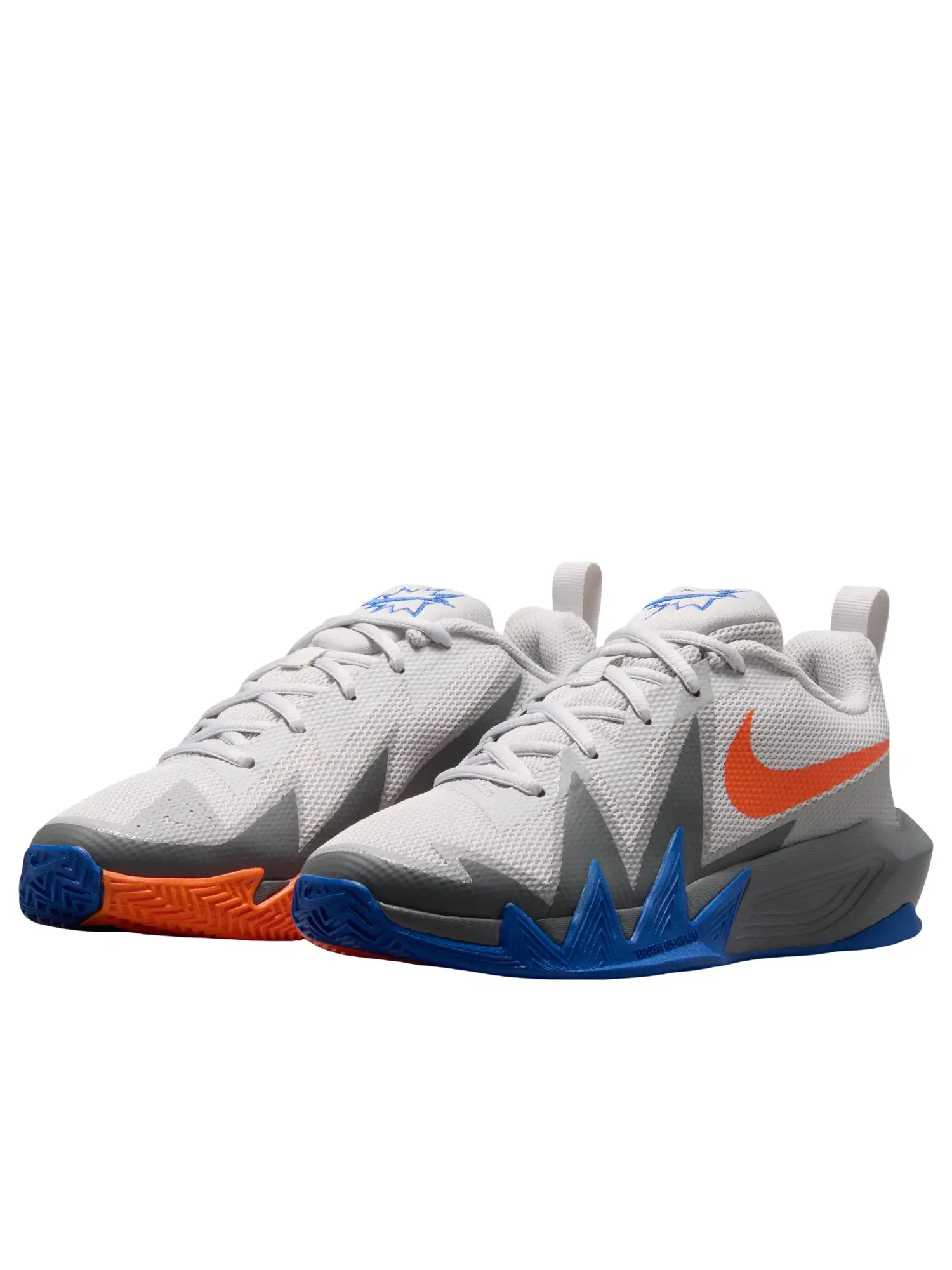 Детские кроссовки для баскетбола с шнуровкой Nike S.T. Dynamite — изображение 5 из 7, серый