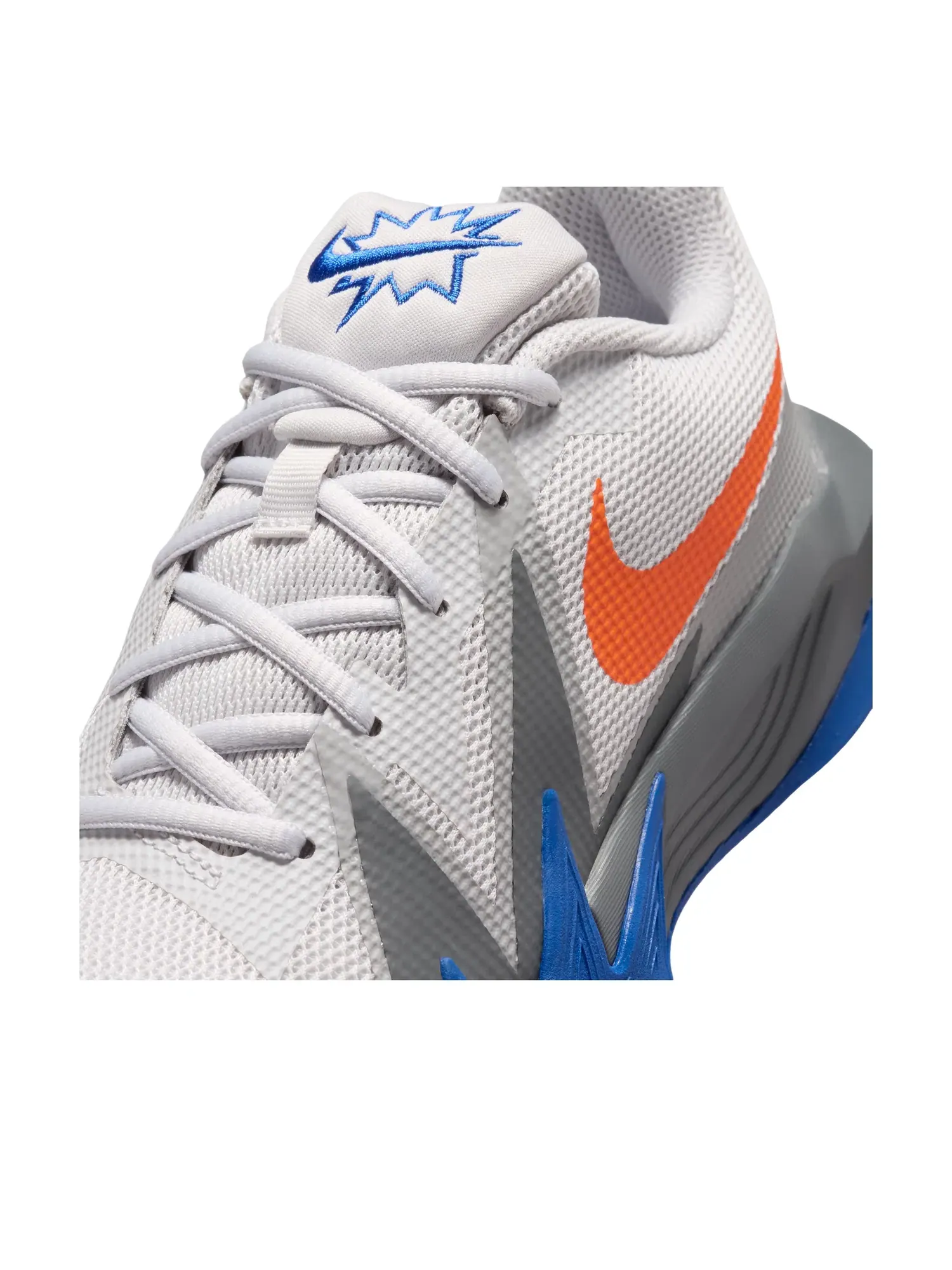 Детские кроссовки для баскетбола с шнуровкой Nike S.T. Dynamite — изображение 6 из 7, серый