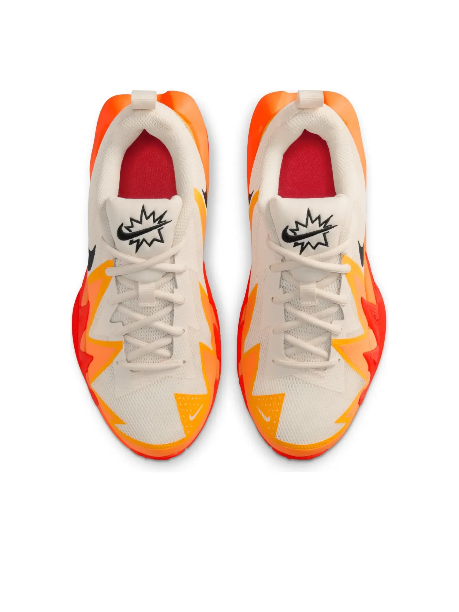 Кроссовки (GS) Nike S.T. Dynamite 'Chalk Picante Red Total Orange' — изображение 2 из 6, оранжевый