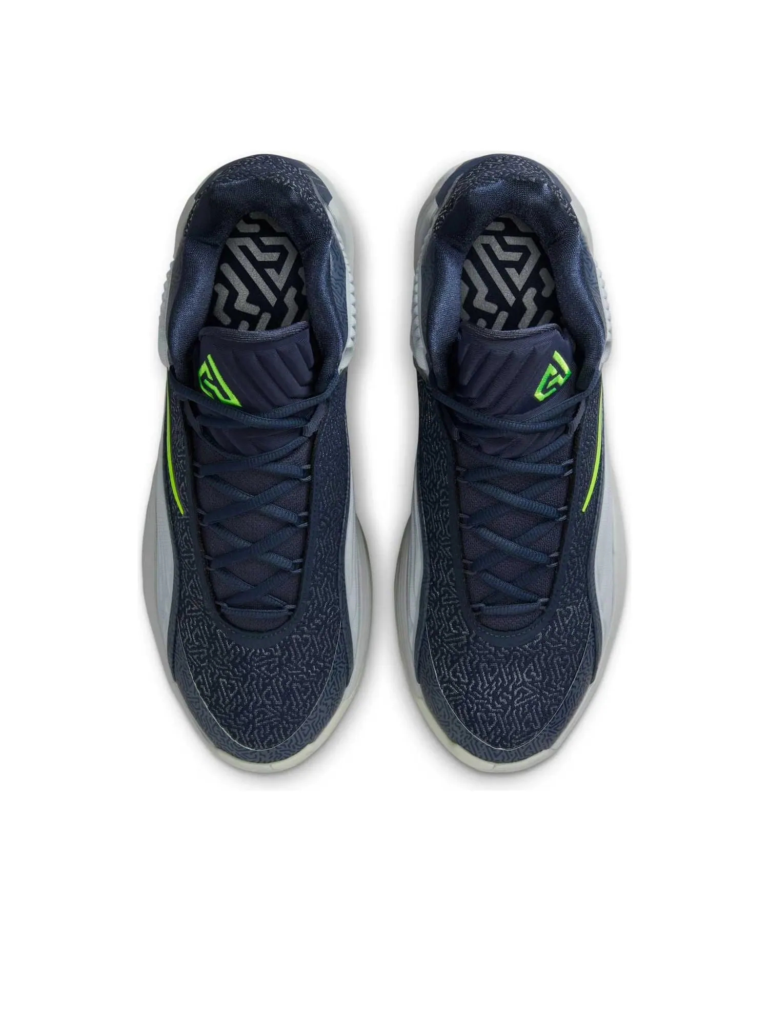 Кроссовки Nike Zoom Freak 7 'Lunar Wolf' — изображение 2 из 6, синий//темно-синий/серый
