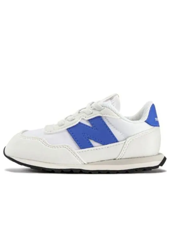 Кроссовки 237 банджи шнурки New Balance — изображение 1 из 4, белый/синий/черный