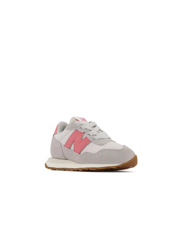 Кроссовки 237 New Balance — изображение 4 из 4, серый/розовый