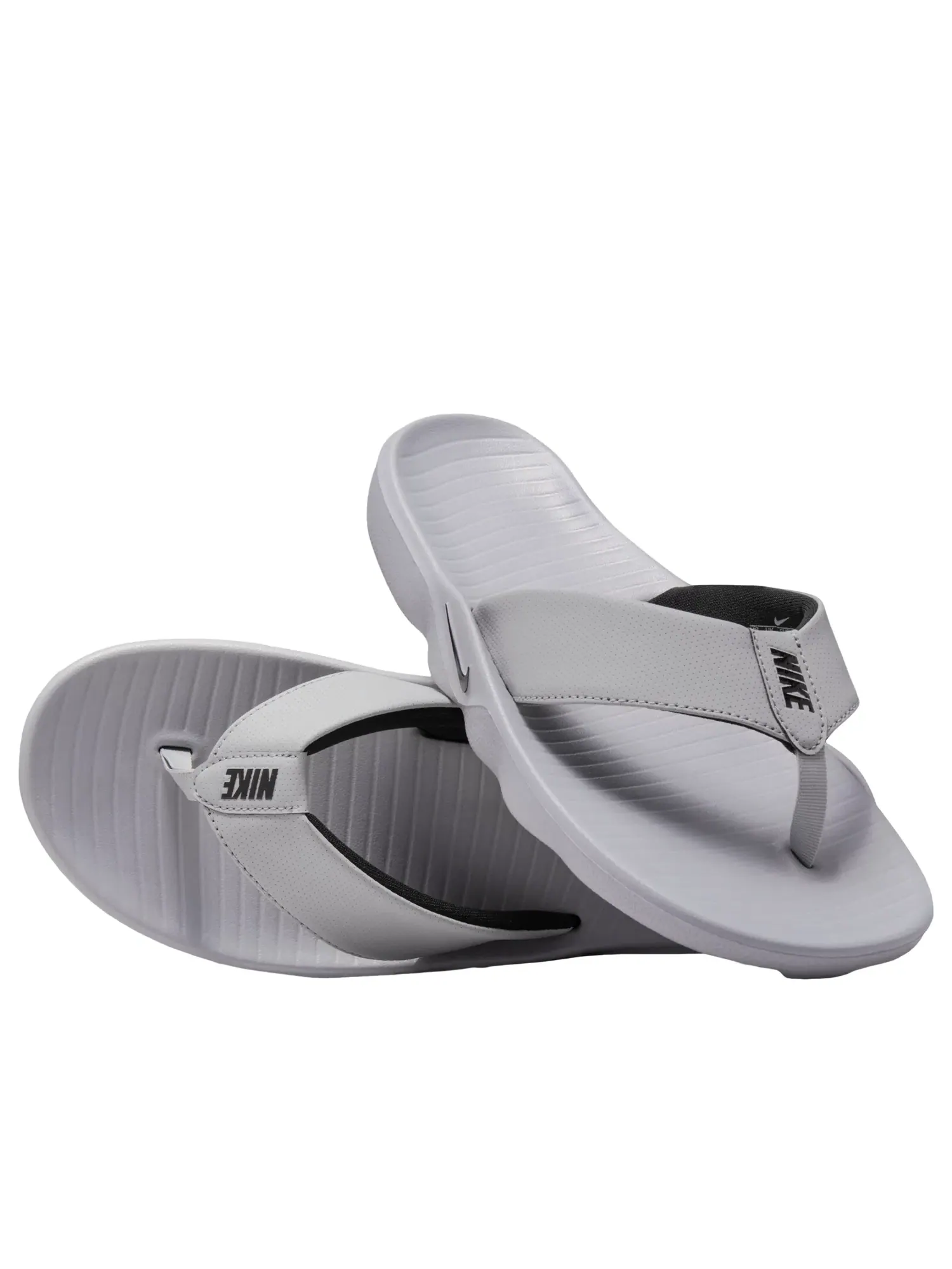 Тапочки Nike Marina 'Светло-дымчато-серо-черный' IH2380-002 — изображение 2 из 5, серый