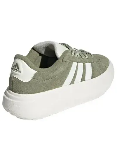 Кроссовки (WMNS) adidas Grand Court Platform 'Tent Green Off White' — изображение 3 из 4, зеленый