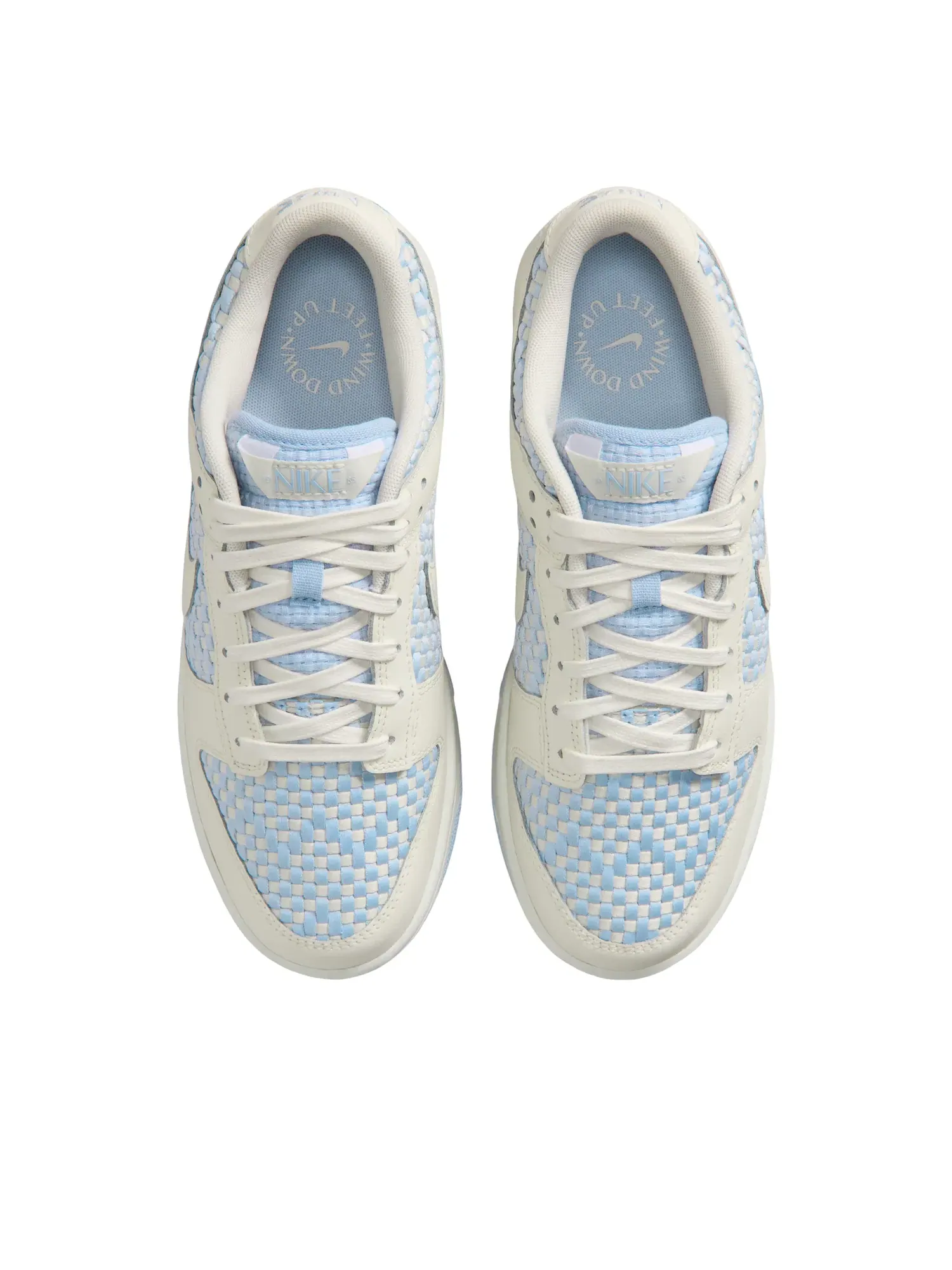 Женские кроссовки с круглым носком Dunk Low Nike — изображение 2 из 6, синий