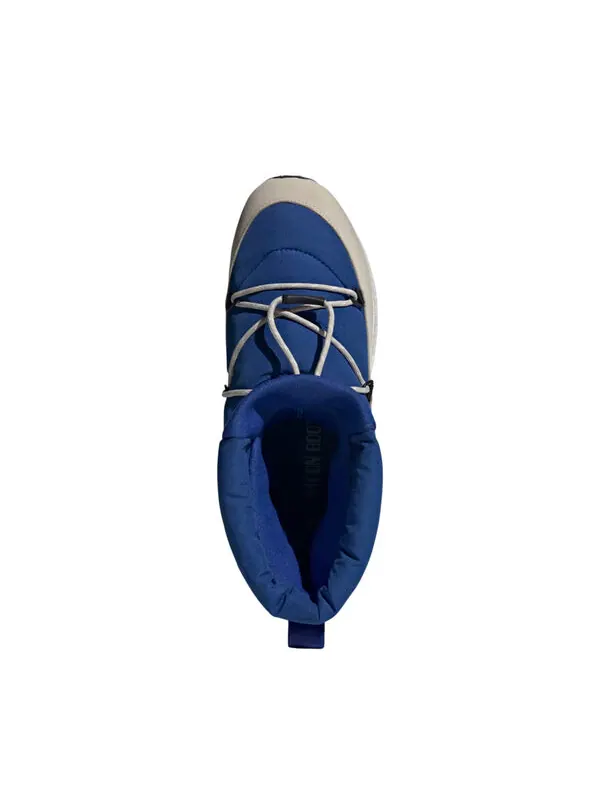 Кроссовки moon boot moonboost high 'power blue' Adidas — изображение 4 из 4, синий/синий/черный