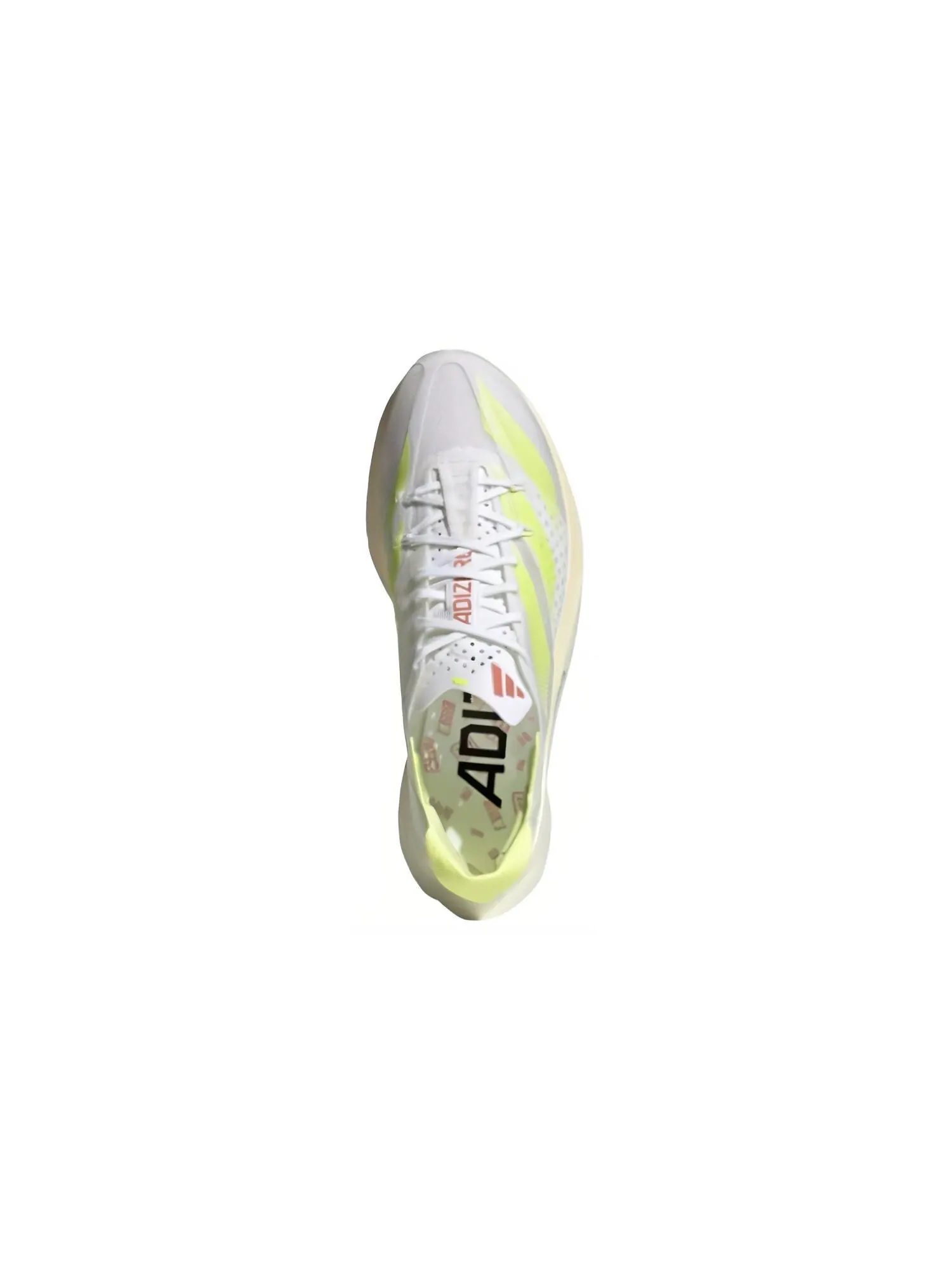Кроссовки Adidas adizero adios pro 3 — изображение 5 из 6, белый желтый
