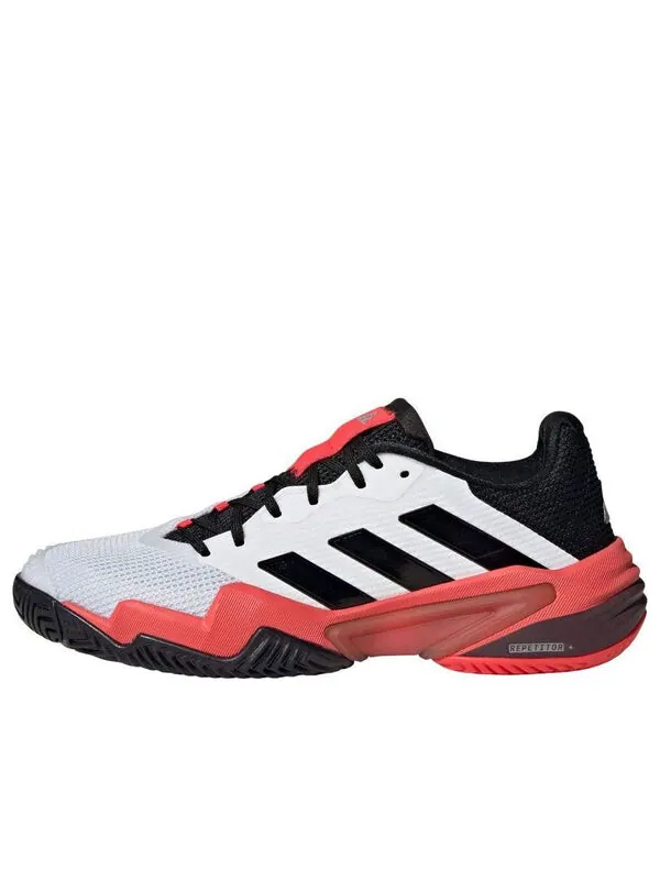 Кроссовки barricade 13 'cloud white black lucid red' Adidas — изображение 1 из 4, белый/черный/красный
