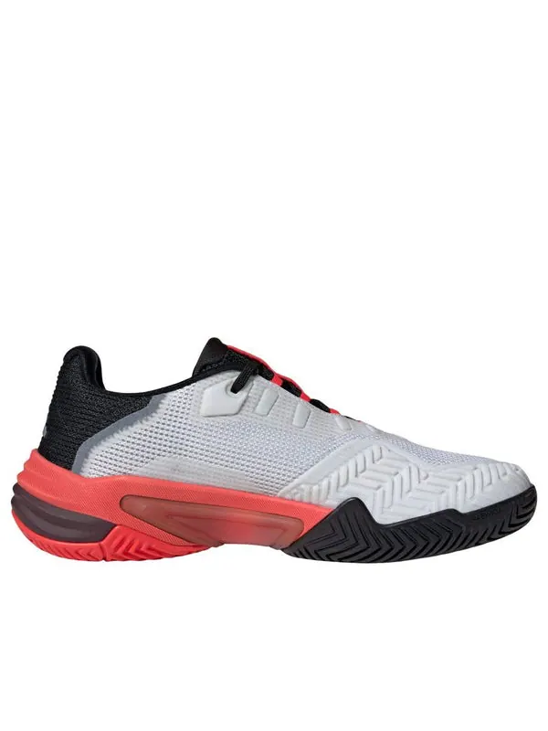 Кроссовки barricade 13 'cloud white black lucid red' Adidas — изображение 2 из 4, белый/черный/красный