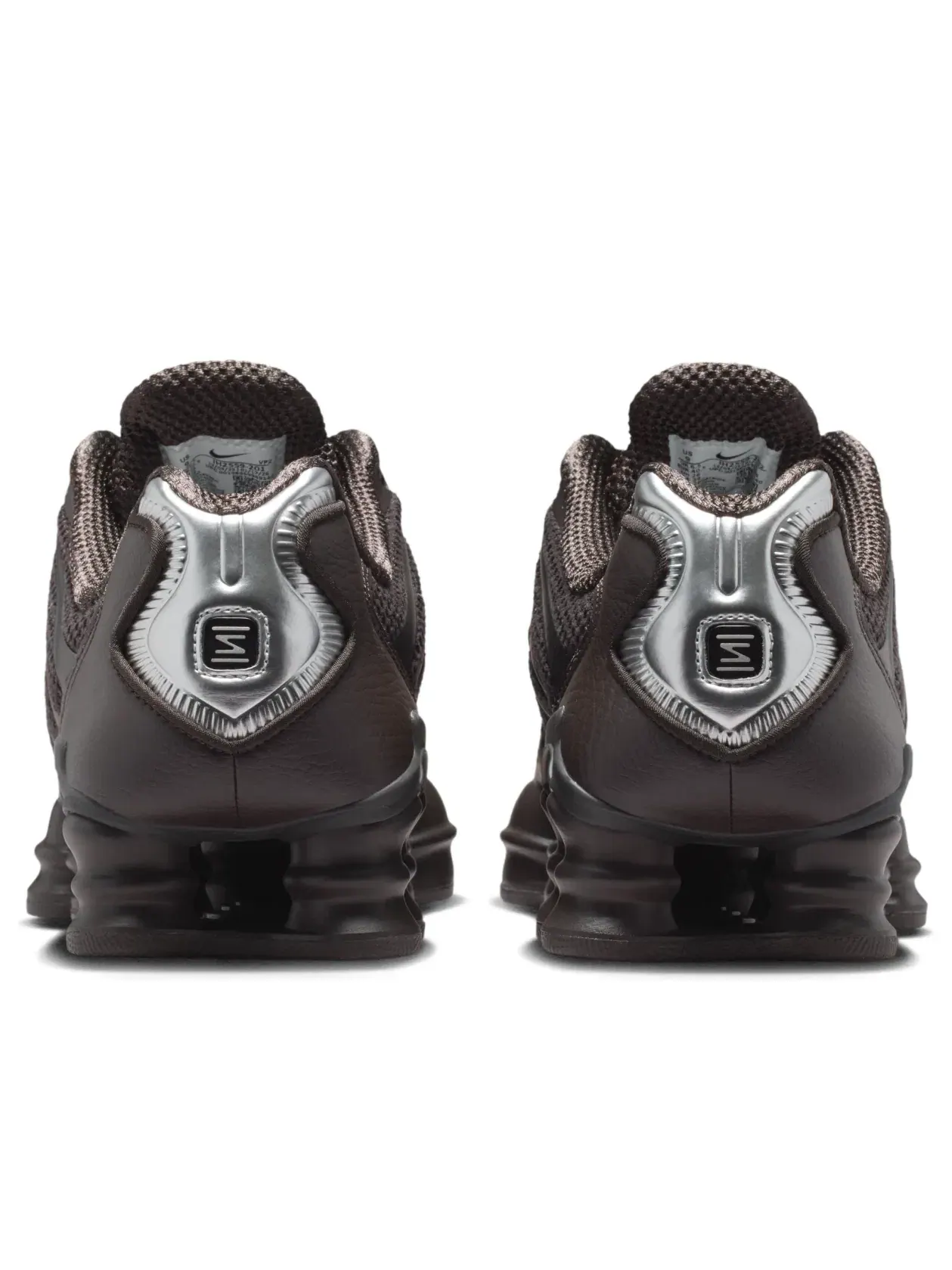 Женские кроссовки с шнуровкой Nike Shox TL Velvet Brown — изображение 3 из 6, коричневый