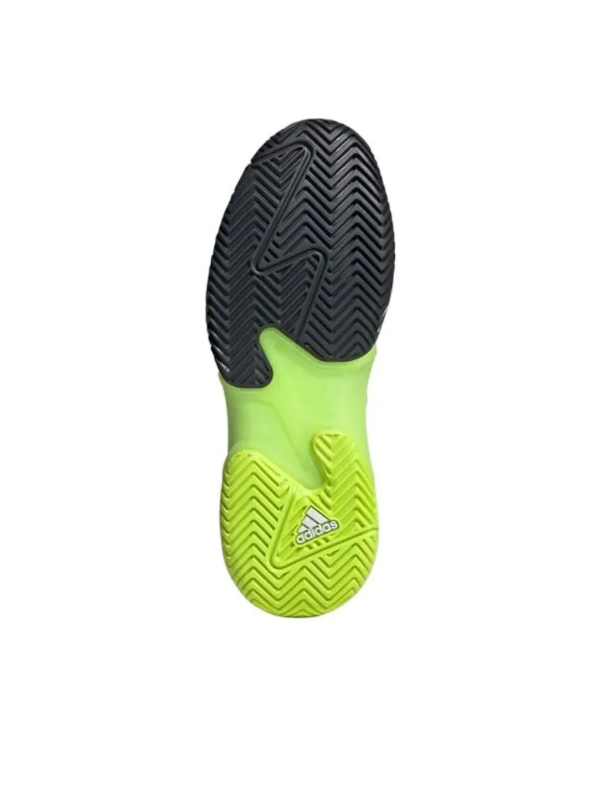 Кроссовки adidas Barricade 13 'Core Black Zero Metalic Lucid Lemon' — изображение 3 из 3, черный