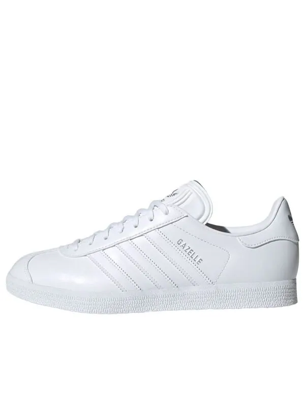 Кроссовки gazelle 'triple white' Adidas — изображение 1 из 4, белый/белый/серебристый