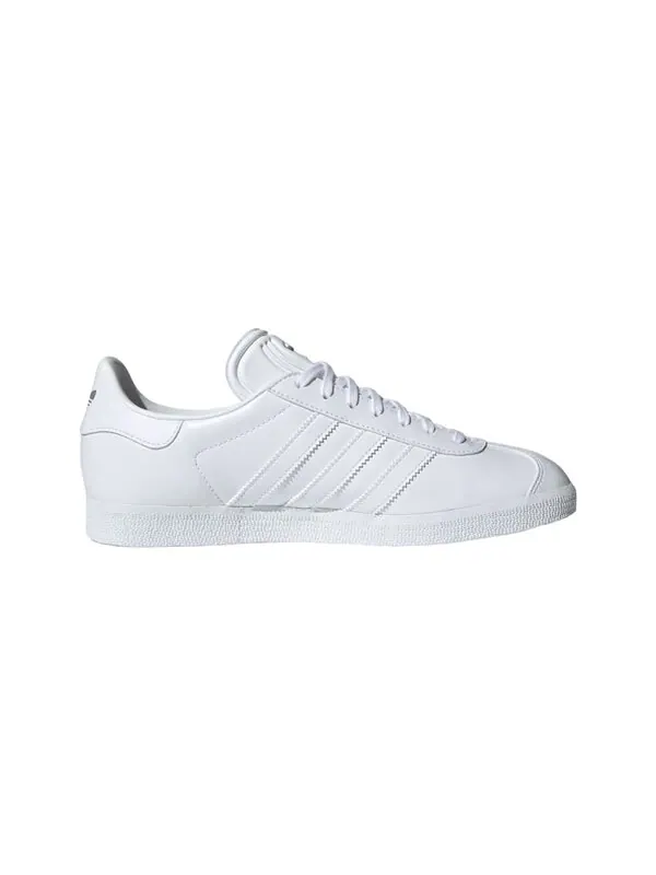 Кроссовки gazelle 'triple white' Adidas — изображение 2 из 4, белый/белый/серебристый