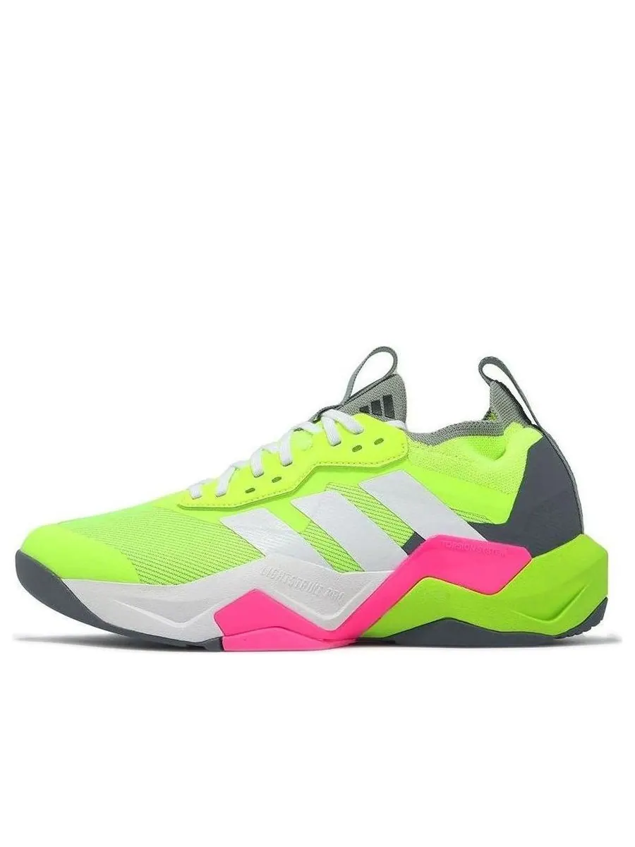 Кроссовки adidas Rapidmove ADV 2 'Lucid Lemon Pink' — изображение 1 из 5, зеленый