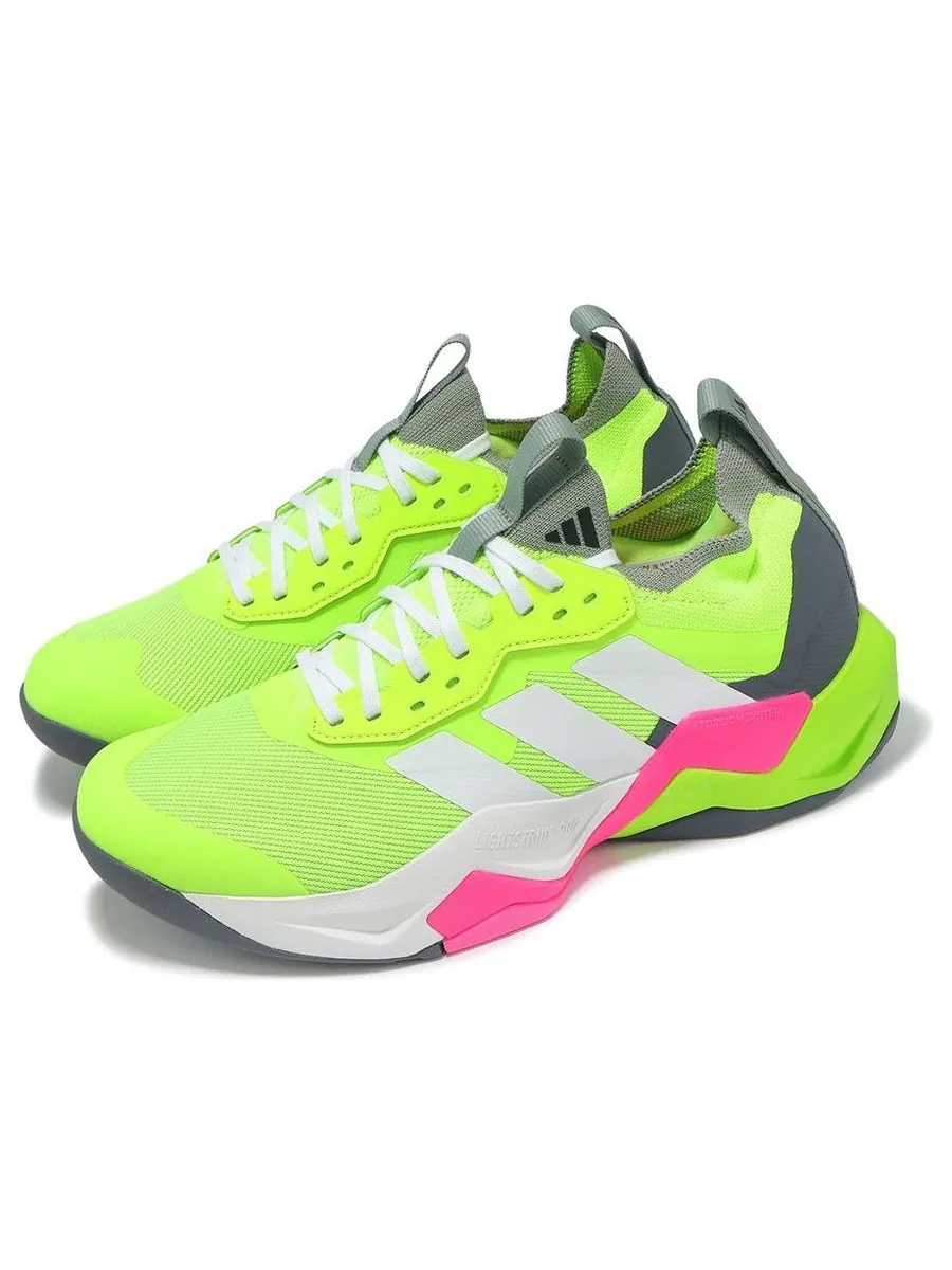 Кроссовки adidas Rapidmove ADV 2 'Lucid Lemon Pink' — изображение 3 из 5, зеленый