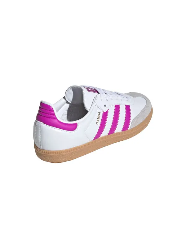 Кроссовки самба ог Adidas — изображение 4 из 4, белый/фиолетовый
