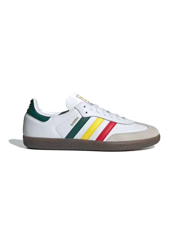 Кроссовки samba og 'rasta 'white' Adidas — изображение 2 из 4