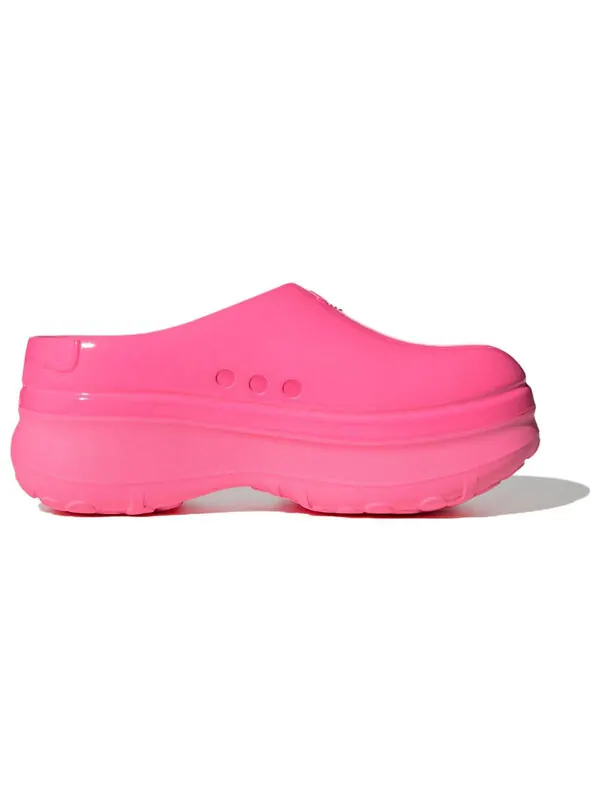 Кроссовки оригиналы adifom stan smith mule Adidas — изображение 2 из 4, неоновый розовый