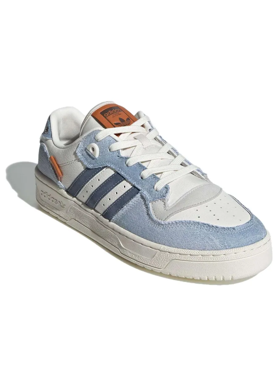 Кроссовки adidas Rivalry Low 'Grey Blue' — изображение 2 из 5, серый