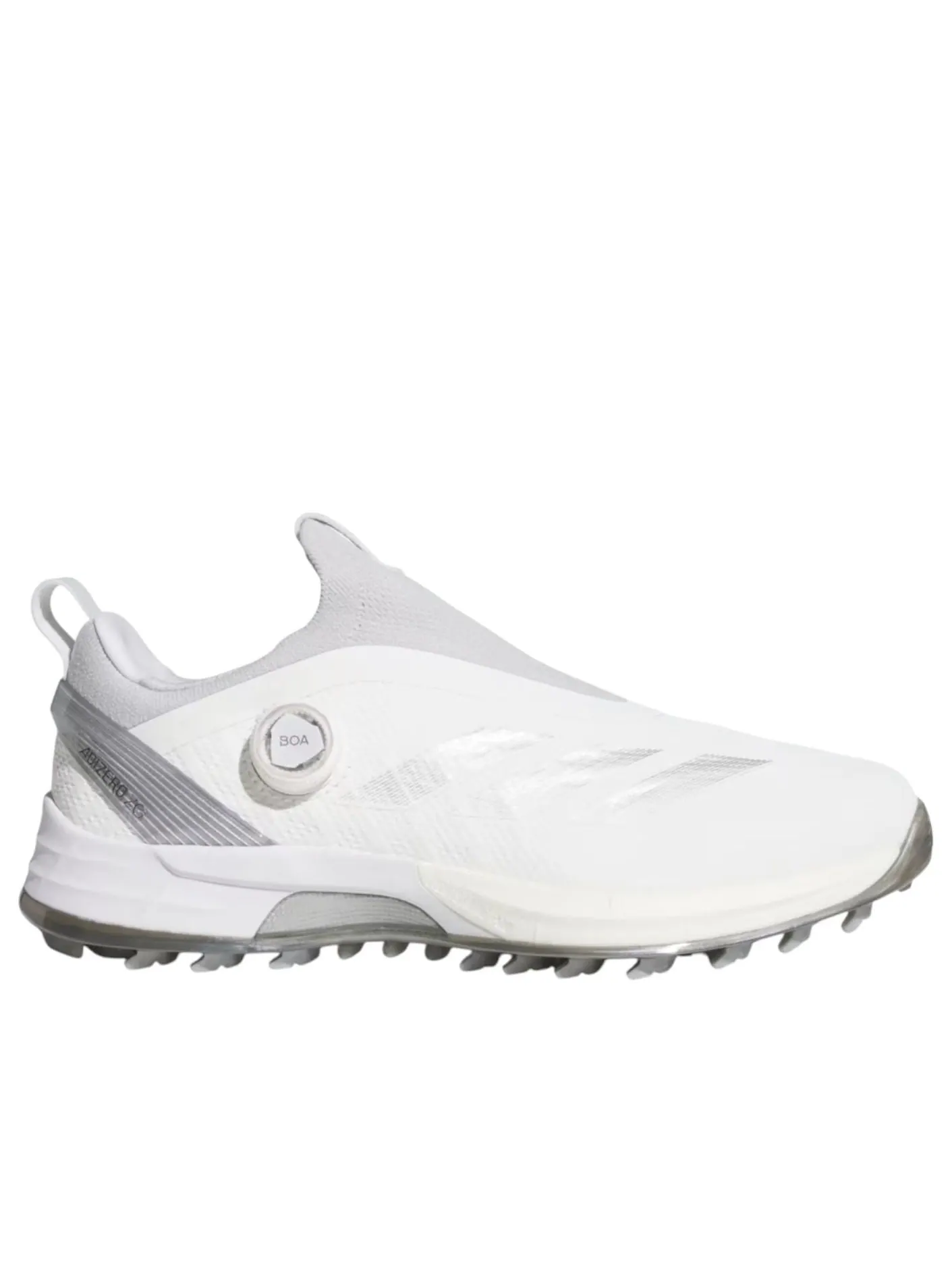 Adidas Adizero ZG Boa Spikeless 'Cloud White Silver Metallic Light Solid Grey' — изображение 6 из 6
