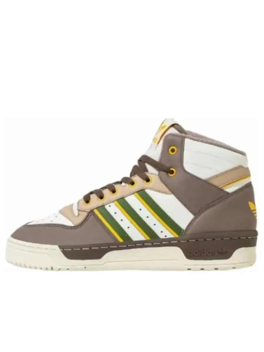 Кроссовки adidas Rivalry Mid 'Brown Green' — изображение 1 из 5, коричневый