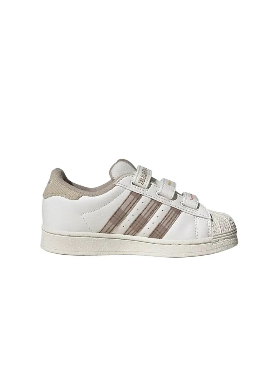 Кроссовки (PS) adidas Superstar CF 'Chip & Dale-Beige' — изображение 2 из 5, бежевый