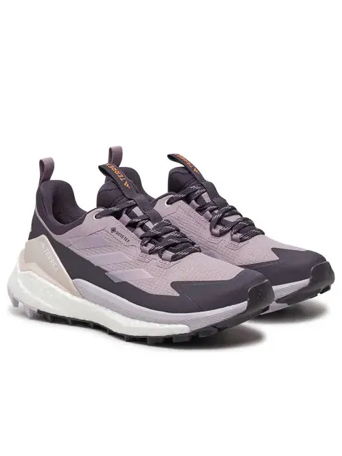 Кроссовки (WMNS) adidas Terrex Free Hiker 2.0 Low Gore-Tex 'Preloved Fig Silver Dawn' — изображение 3 из 5, розовый