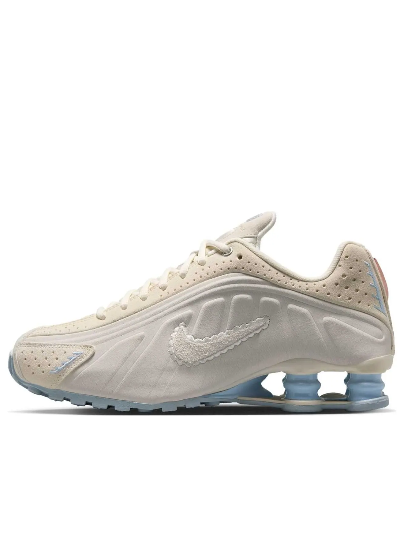 Кроссовки (WMNS) Nike Shox R4 'Pale Ivory' — изображение 1 из 6, белый