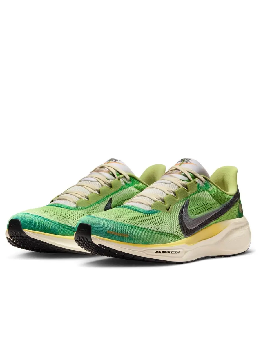 Кроссовки Nike Air Zoom Pegasus 41 'Waffle Racer' — изображение 3 из 6, зеленый