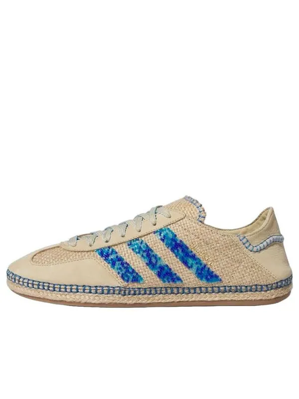 Кроссовки x клот газель Adidas — изображение 1 из 4, хаки/светлый синий/синий