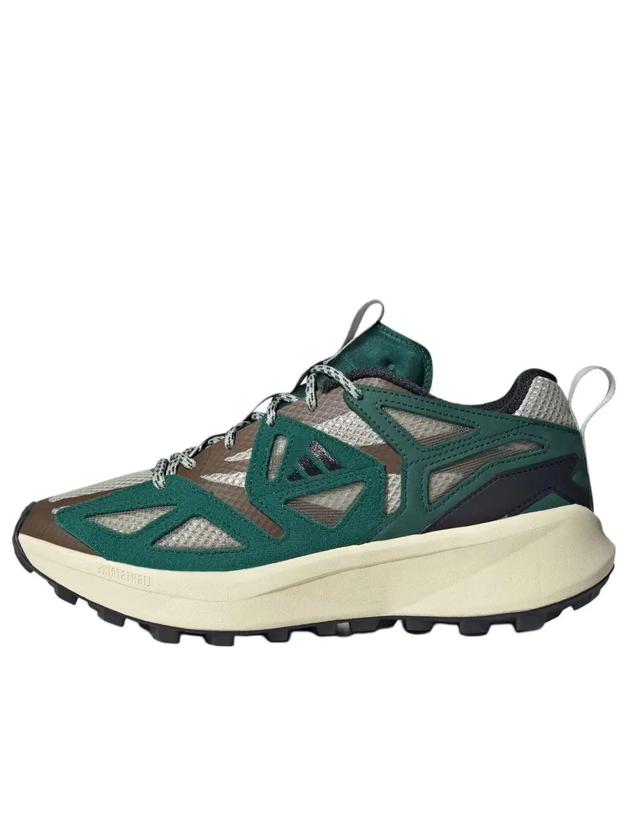 Кроссовки adidas Kantai Trail 'Putty Grey Core Black Collegiate Green' — изображение 1 из 3, зеленый