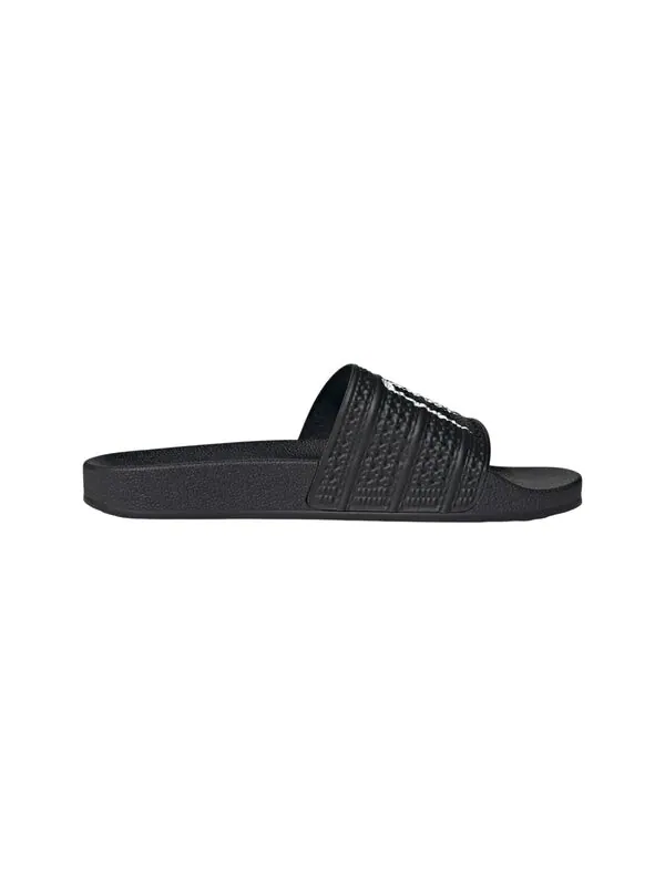Тапочки x korn adilette slides '30th anniversary' Adidas — изображение 2 из 4, черный/белый