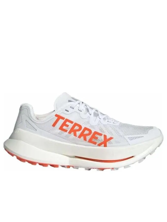 Кроссовки adidas Terrex Agravic Speed Ultra 'White Impact Orange' — изображение 2 из 5, белый