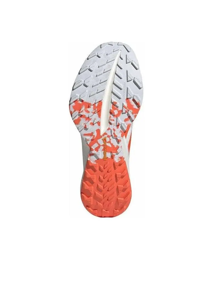 Кроссовки adidas Terrex Agravic Speed Ultra 'White Impact Orange' — изображение 3 из 5, белый