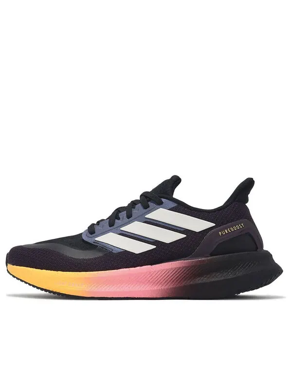 Кроссовки pureboost 5 'black multi-color' Adidas — изображение 1 из 4, черный/мульти
